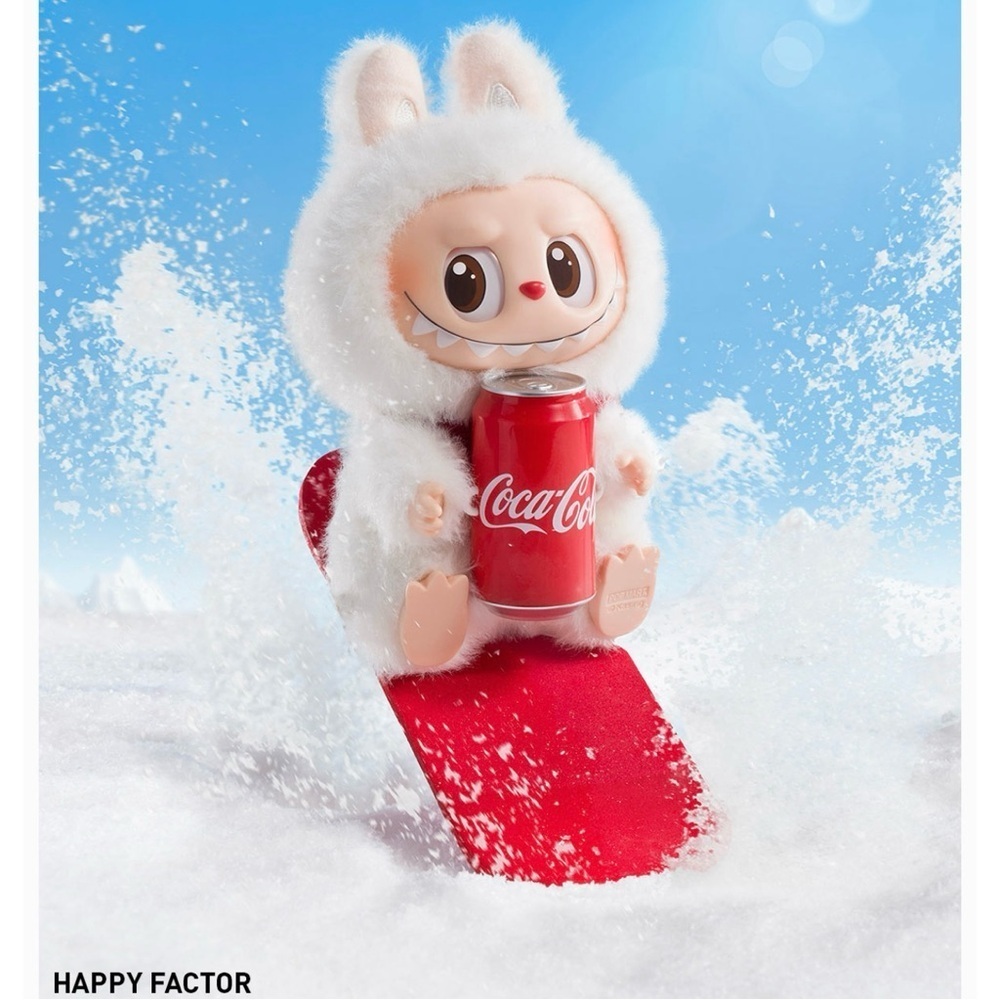 Popmart Labubu Coca-Cola RARE Authentic- Happy Factor- New In Box - Picture 7 of 9